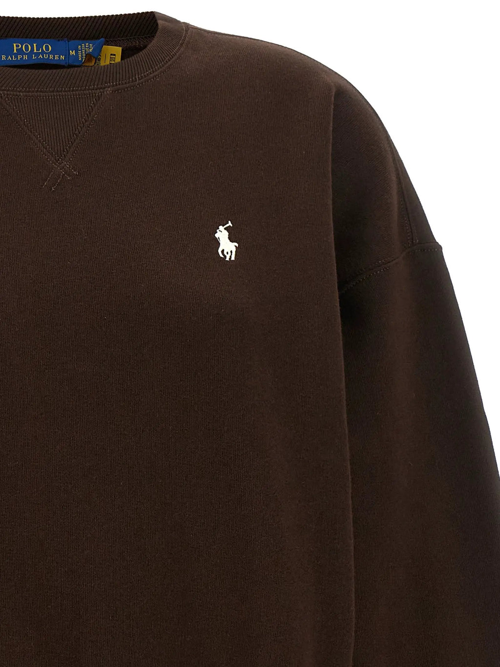 Polo Ralph Lauren Brown Cotton Sweatshirt