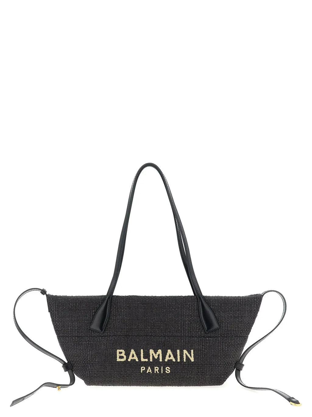 Sac fourre-tout Balmain en polyamide noir