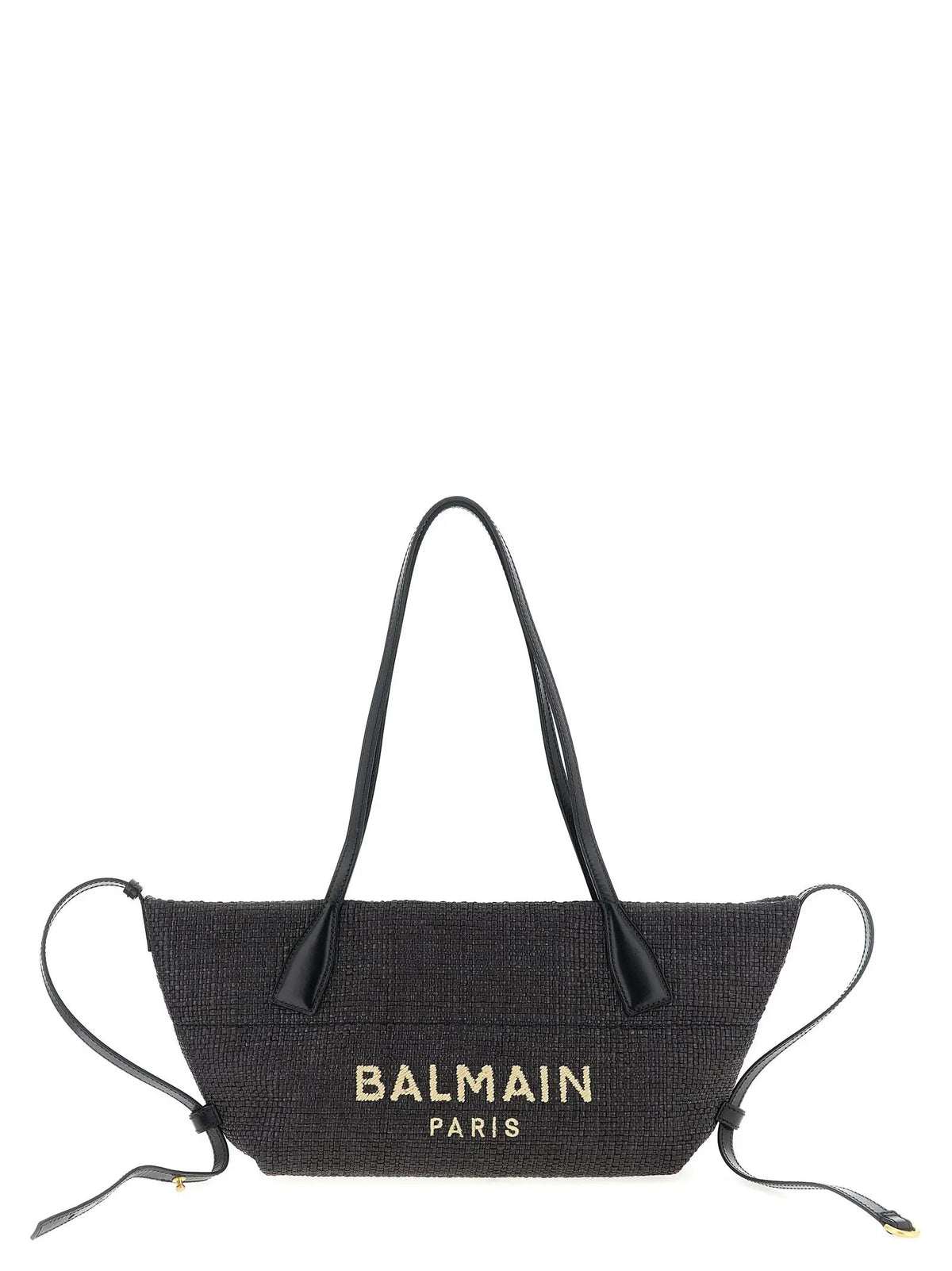 Sac fourre-tout Balmain en polyamide noir