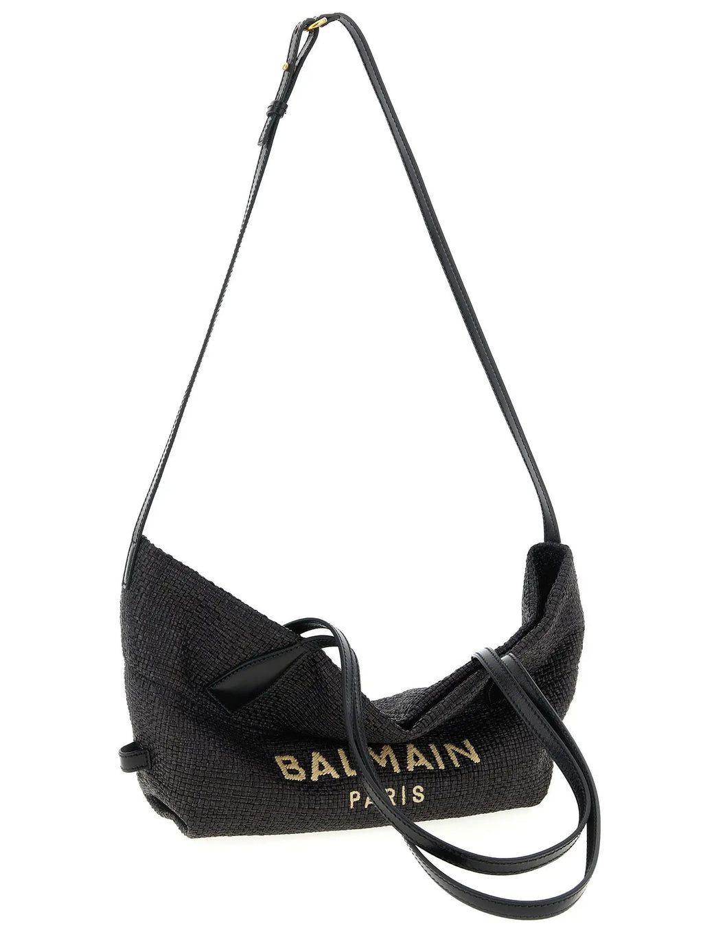 Sac fourre-tout Balmain en polyamide noir