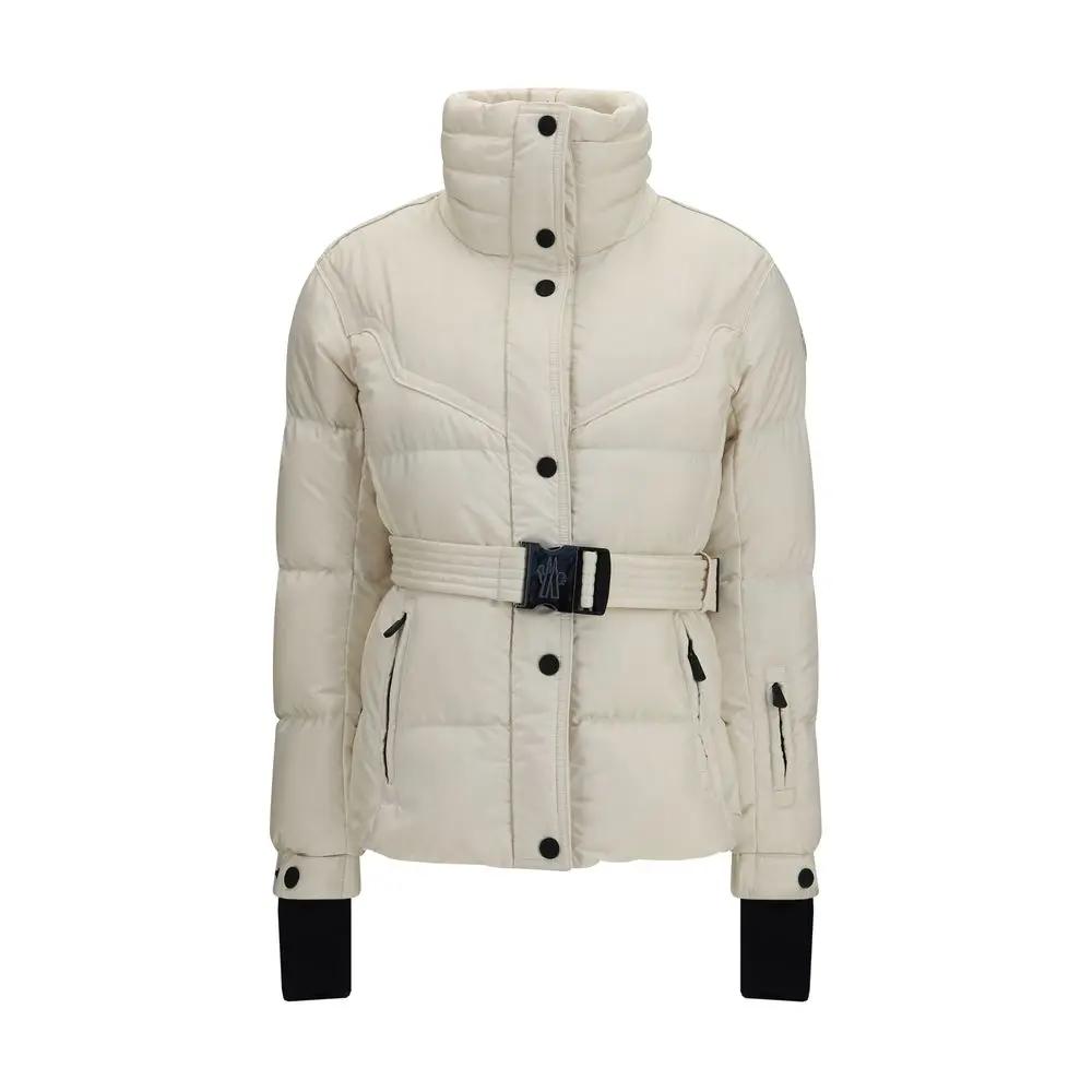Veste longue beige en polyester Moncler Grenoble