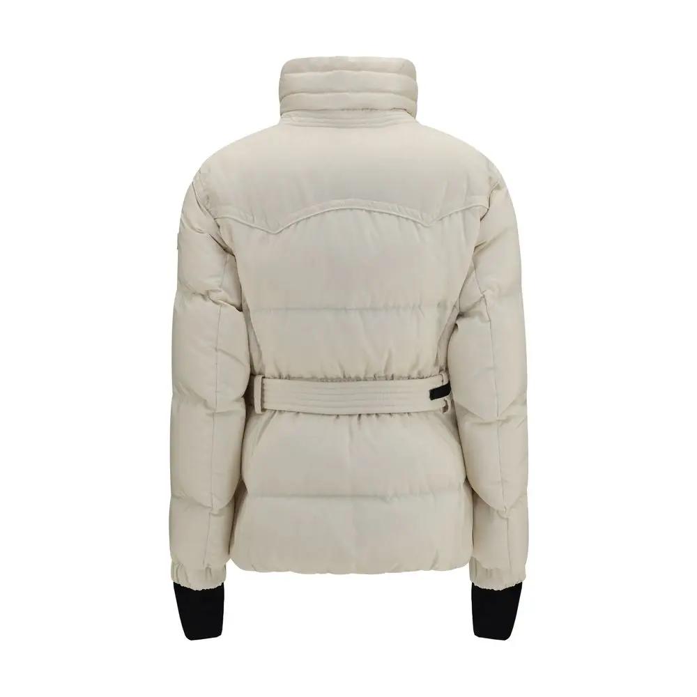 Moncler Grenoble Moncler Grenoble Beige Polyester Full-Length Jacket