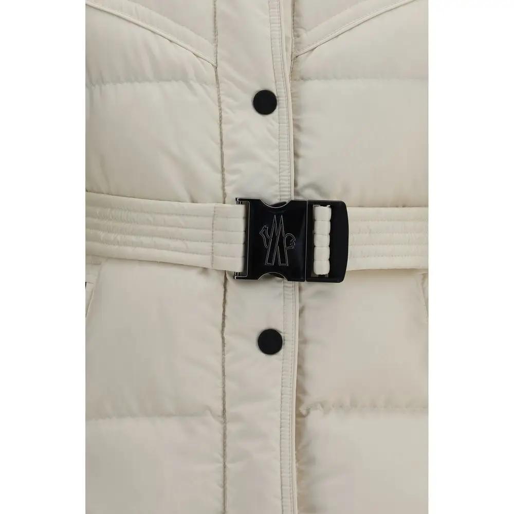 Moncler Grenoble Moncler Grenoble Beige Polyester Full-Length Jacket