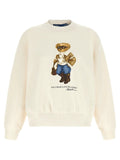 Polo Ralph Lauren Sweat-shirt en coton blanc