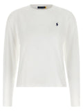 Polo Ralph Lauren Polo Ralph Lauren White Cotton Long Sleeve T-Shirt