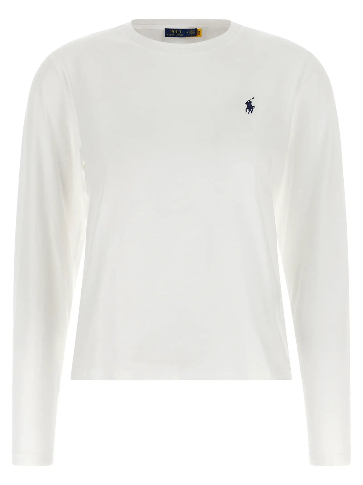 Polo Ralph Lauren Polo Ralph Lauren White Cotton Long Sleeve T-Shirt
