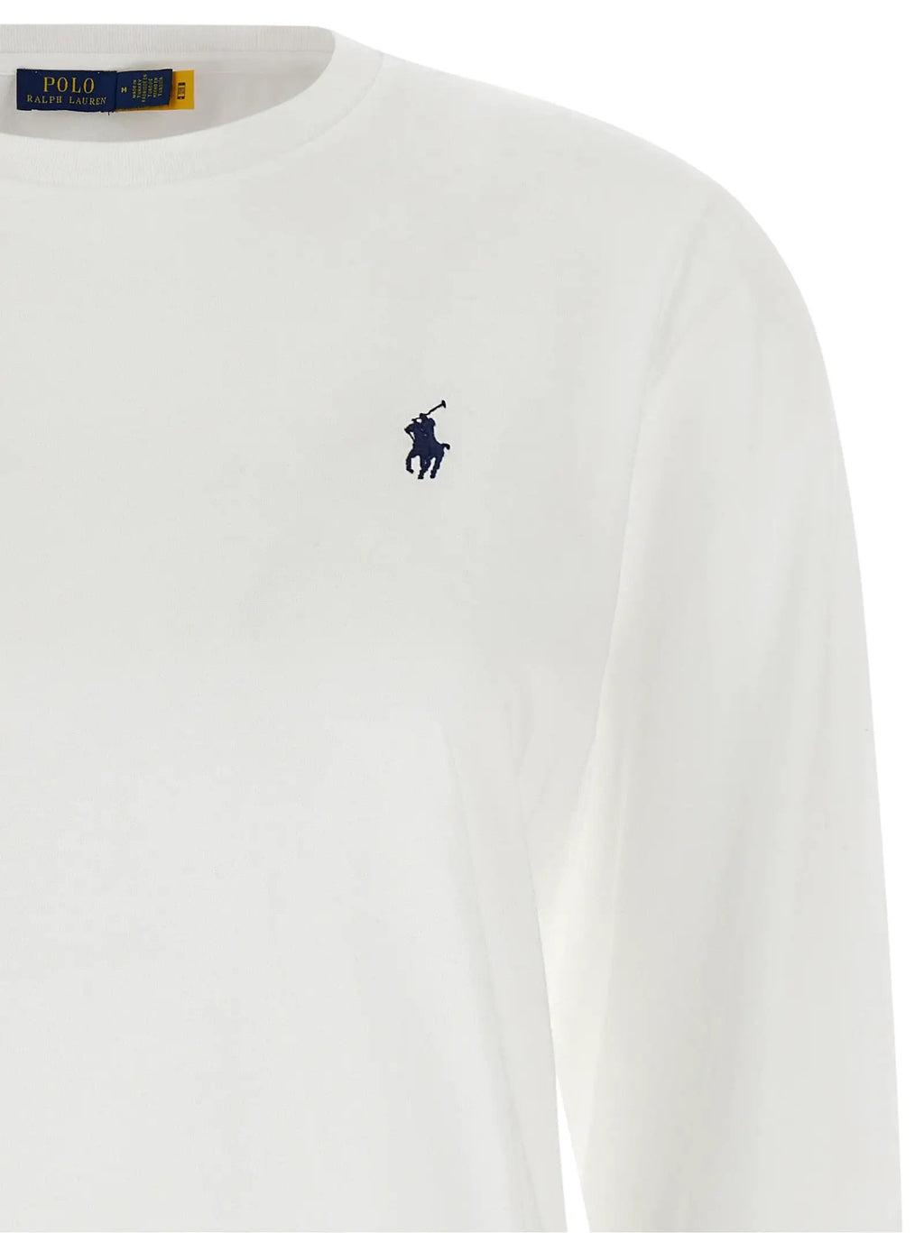 Polo Ralph Lauren Polo Ralph Lauren White Cotton Long Sleeve T-Shirt