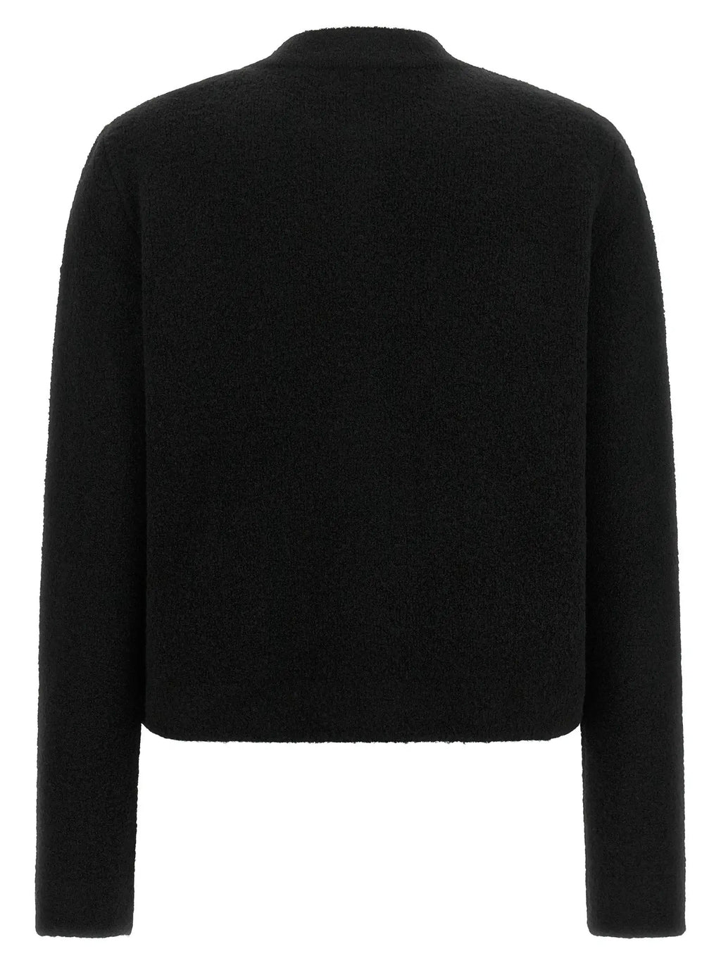 Veste longue Moncler en polyamide noir