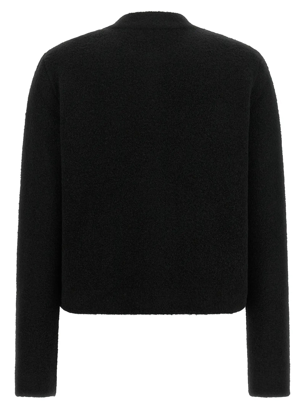 Veste longue Moncler en polyamide noir
