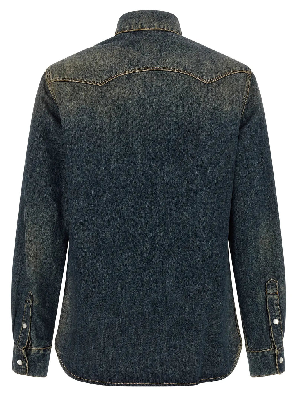 Fendi Blue Cotton Blouse