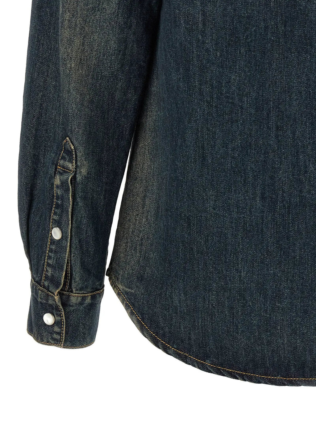 Fendi Blue Cotton Blouse