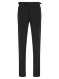 Pal Zileri Gray Wool Dress Pants