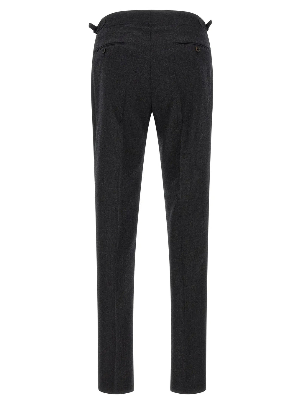 Pal Zileri Gray Wool Dress Pants