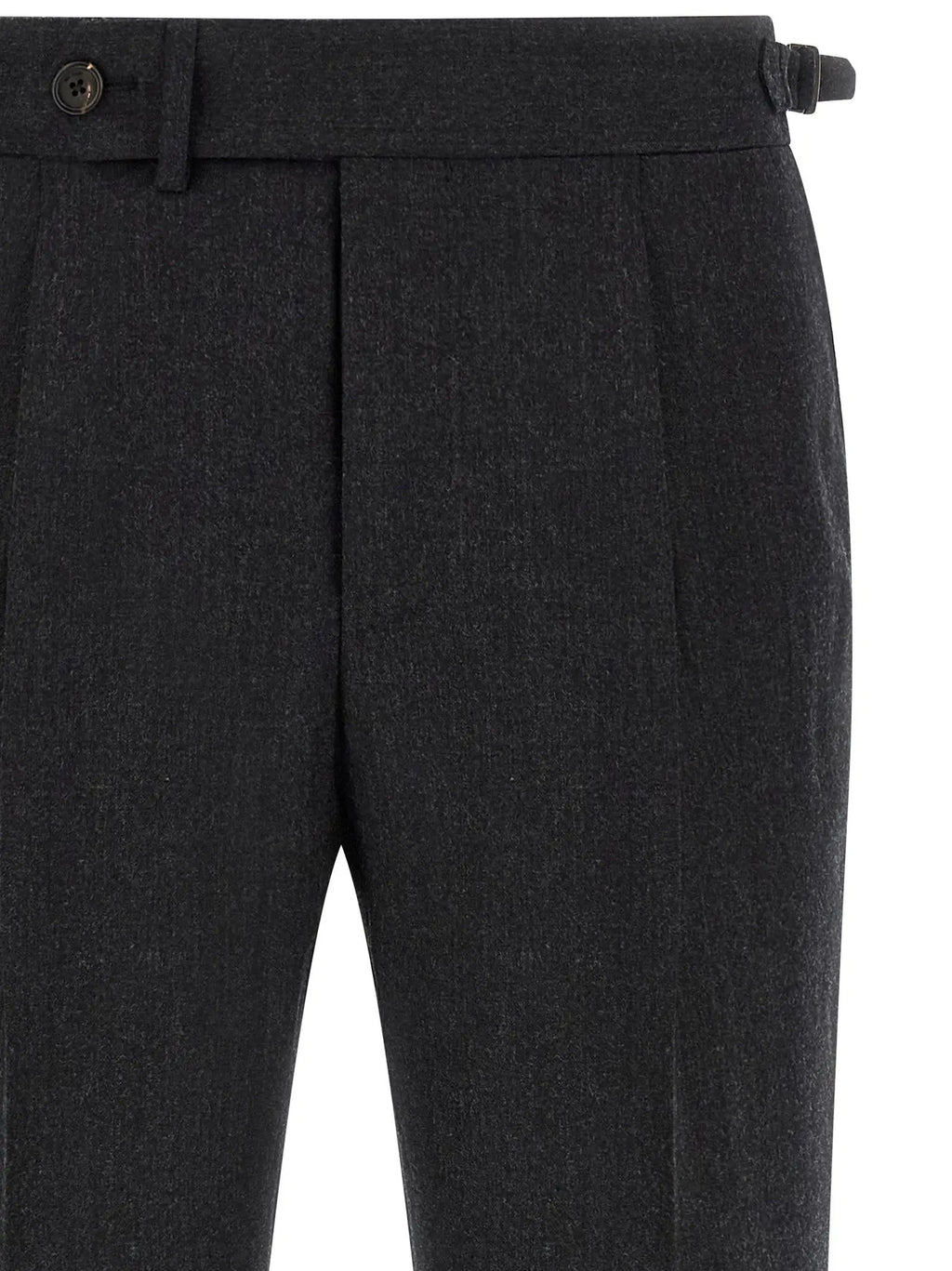 Pal Zileri Gray Wool Dress Pants