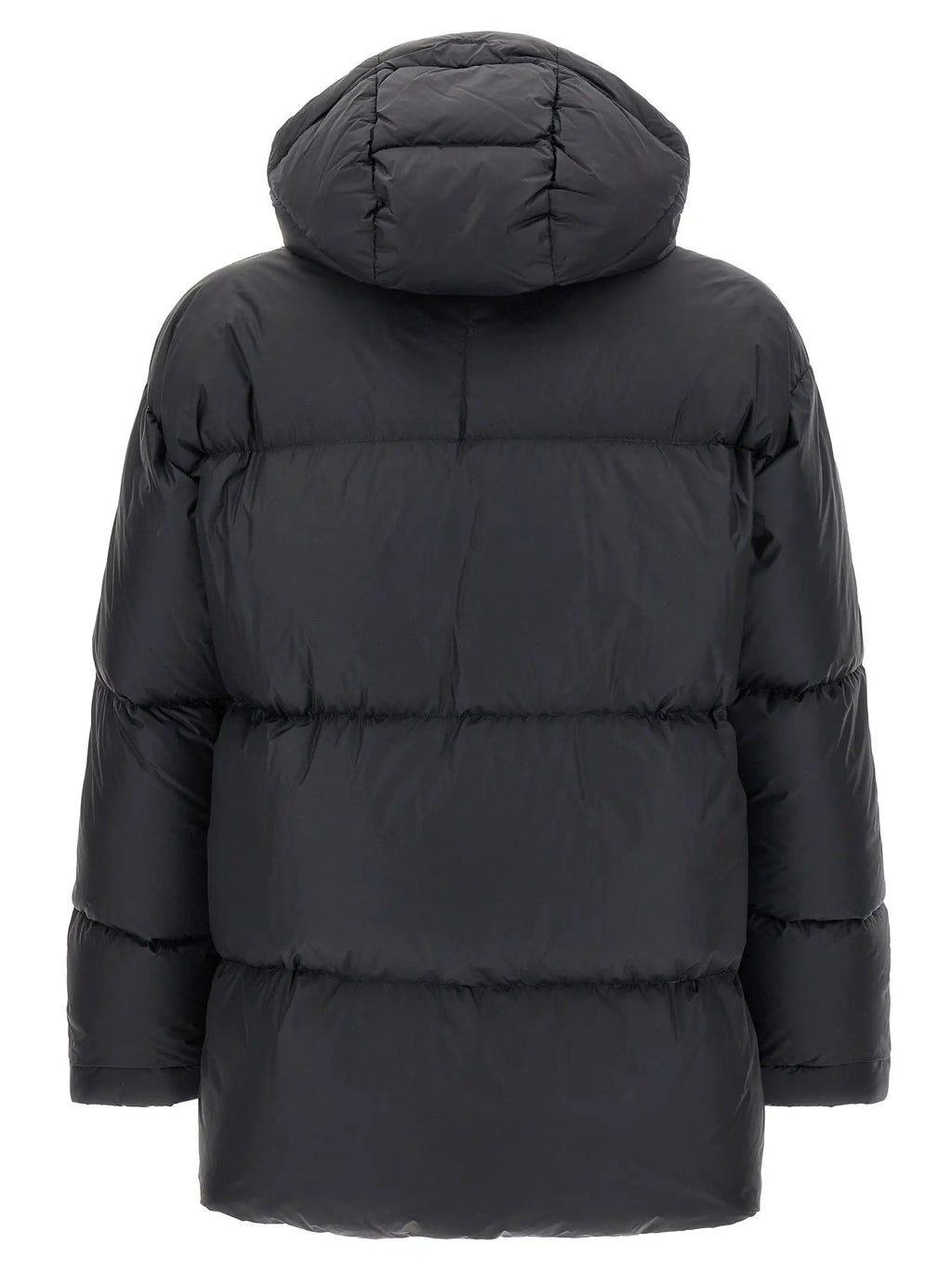 LAMINAR LAMINAR Black Polyamide Full-Length Jacket
