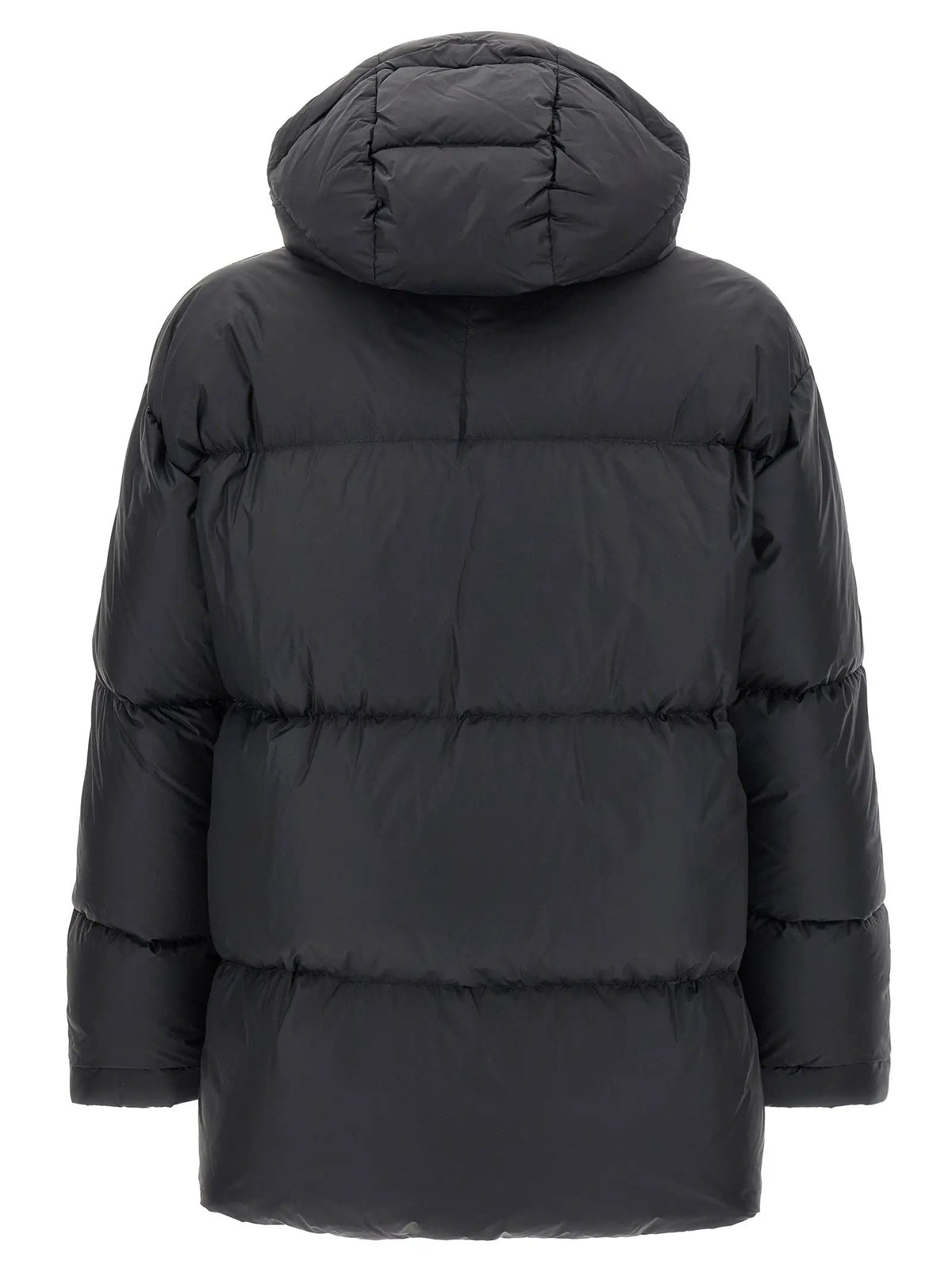 LAMINAR LAMINAR Black Polyamide Full-Length Jacket