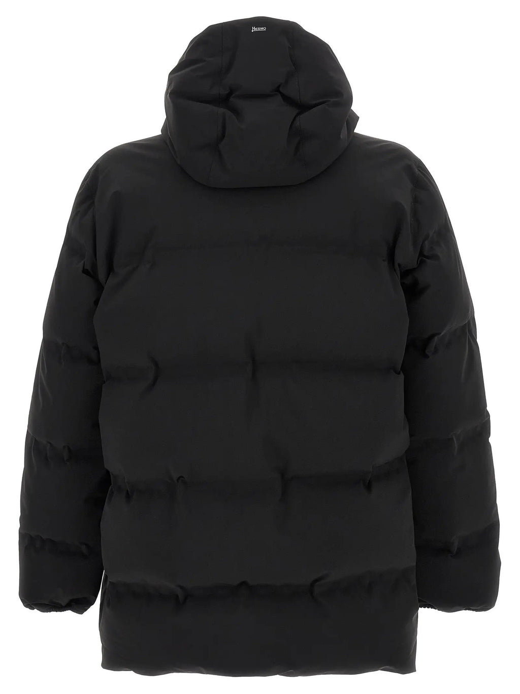 Herno Herno Black Polyamide Full-Length Jacket