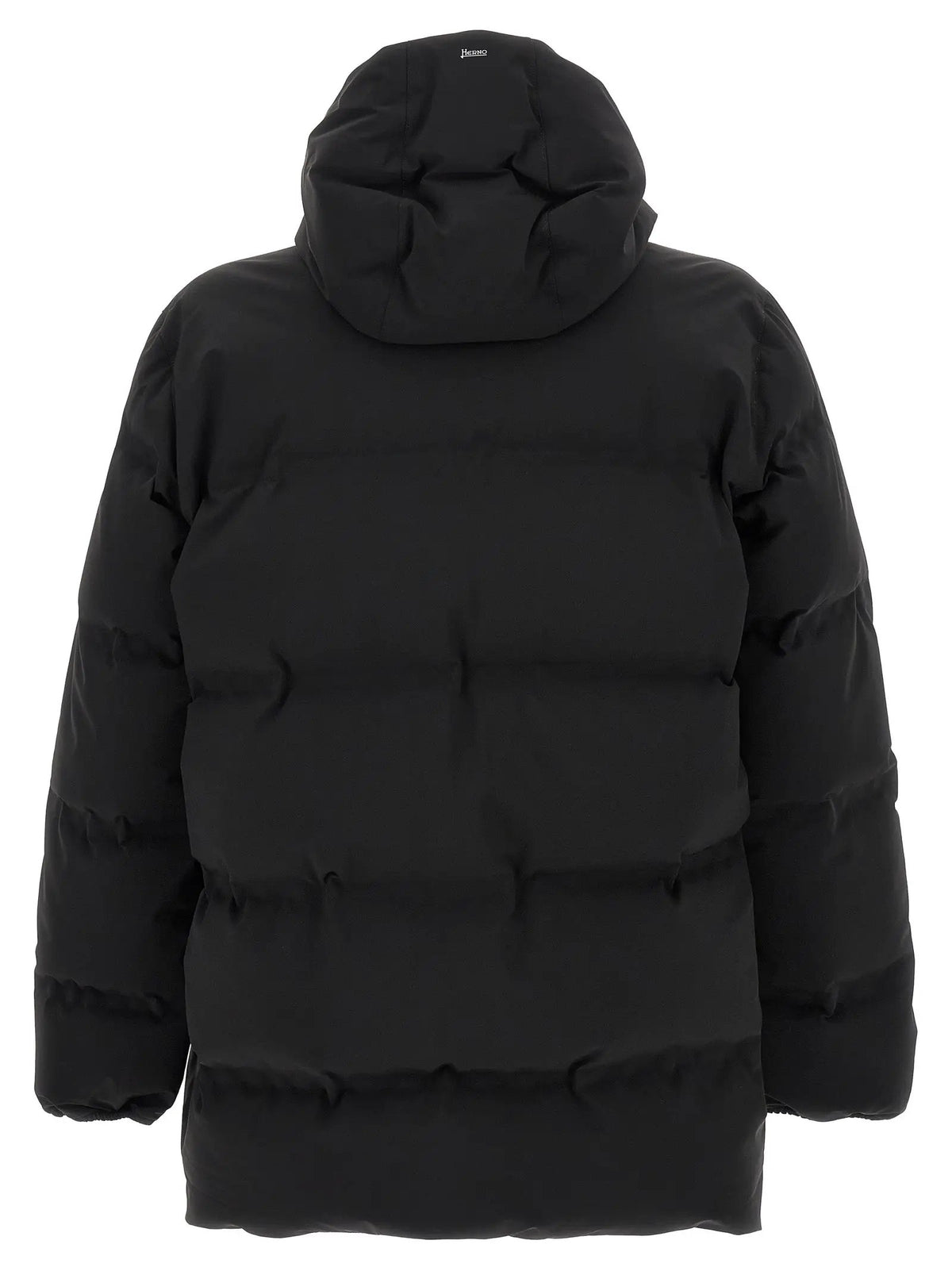 Herno Herno Black Polyamide Full-Length Jacket