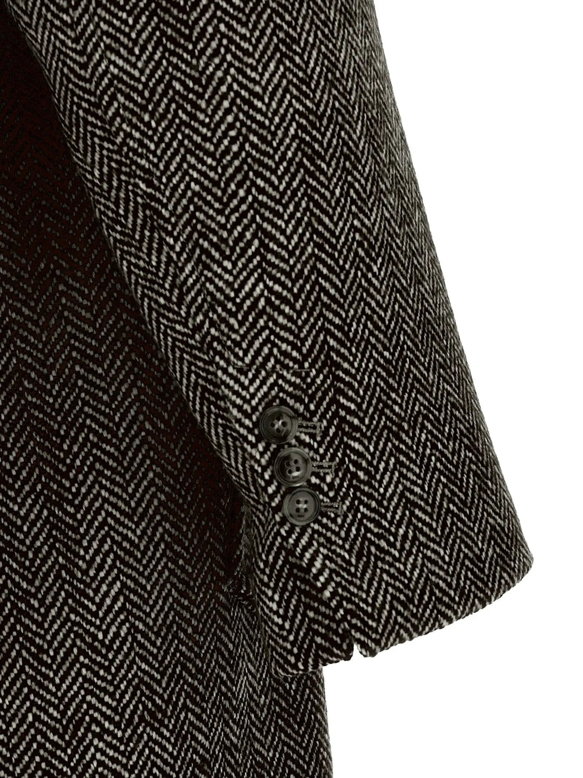 Ami Paris Black Virgin Wool Coat