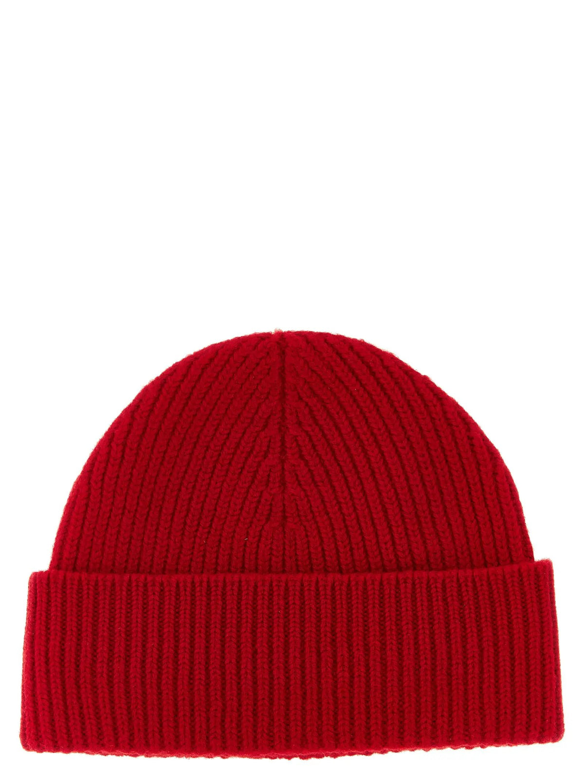 Ami Paris Ami Paris Red Wool Beanie