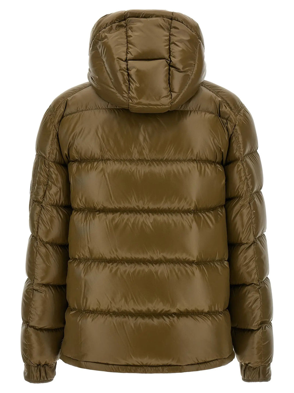 Veste longue bicolore en polyamide Herno