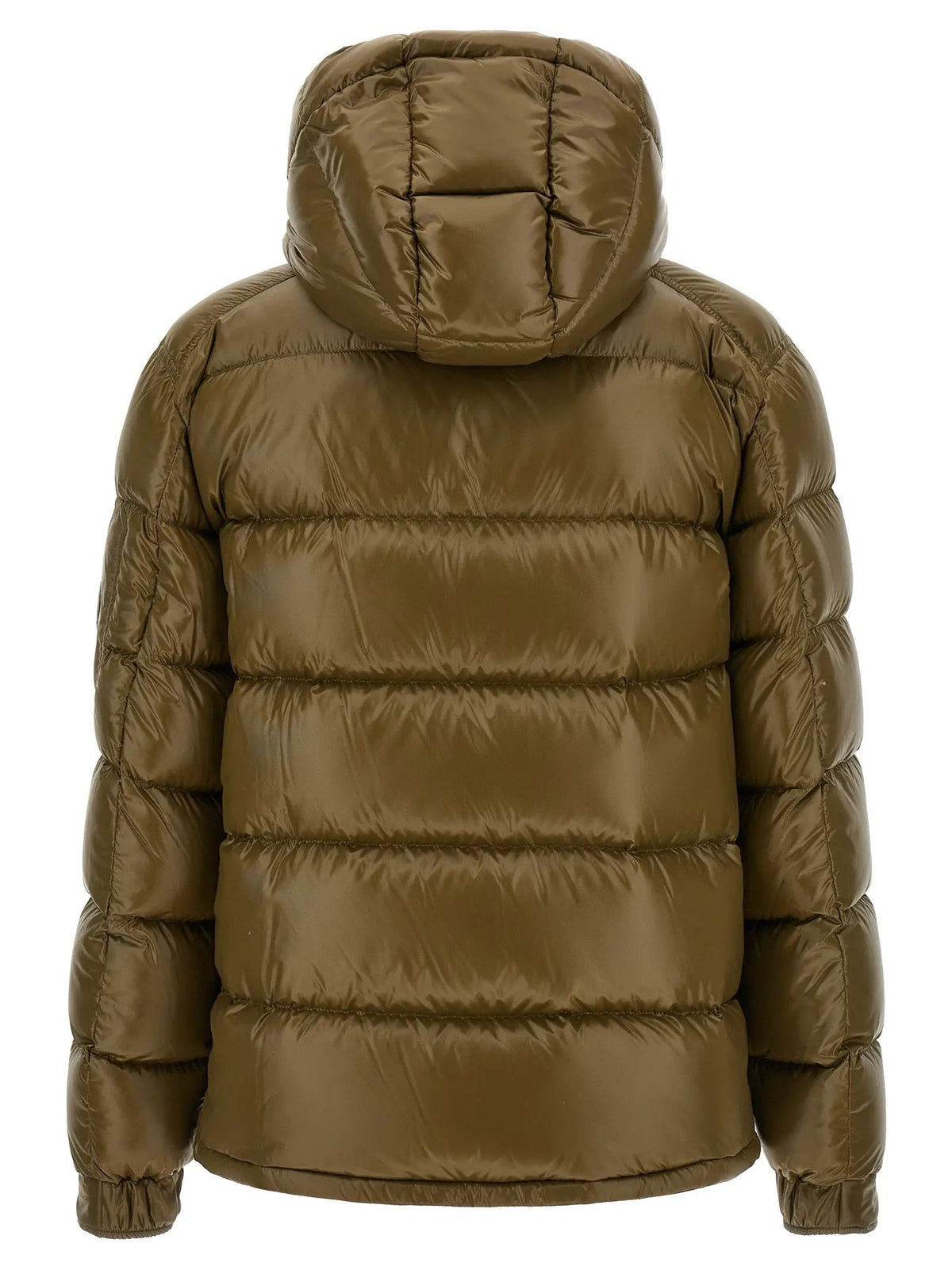 Veste longue bicolore en polyamide Herno
