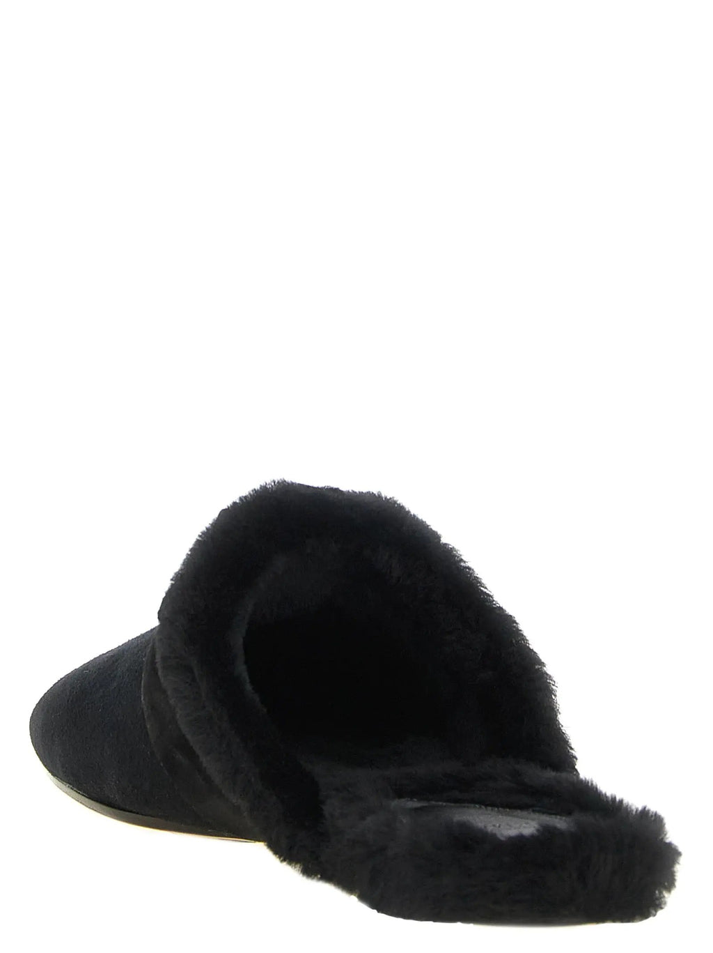 Alexandre Birman Alexandre Birman Black Calfskin Mules