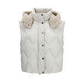 Brunello Cucinelli Brunello Cucinelli Gray Polyester Sleeveless Jacket
