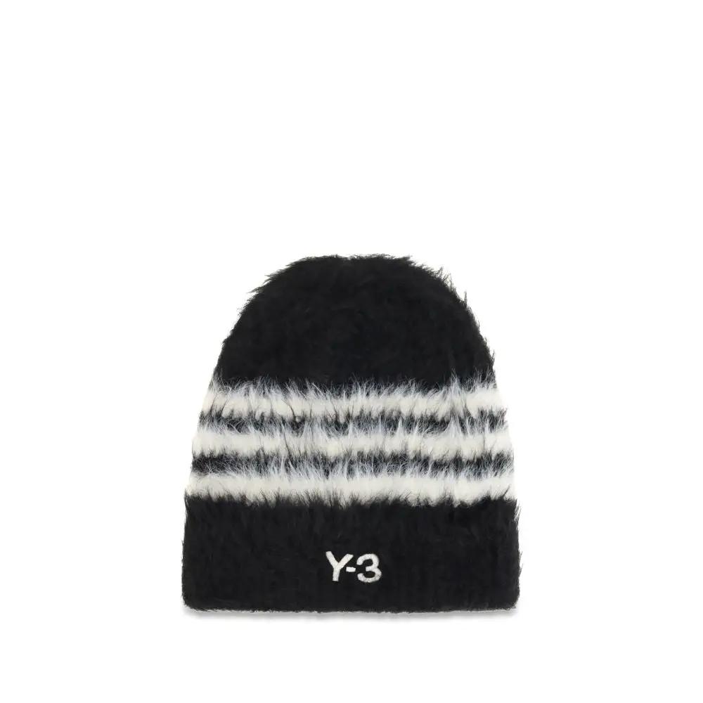 Y-3 Y-3 Black Recycled Polyamide Beanie