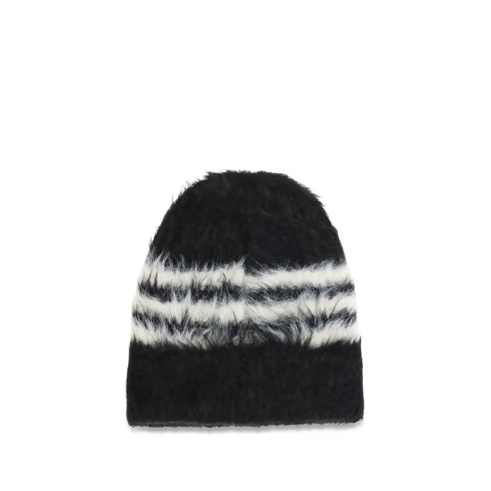 Y-3 Y-3 Black Recycled Polyamide Beanie