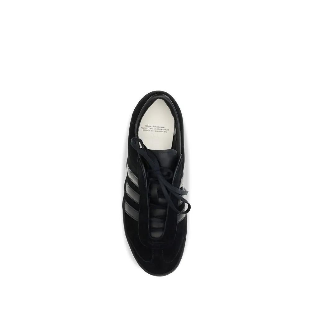 Y-3 Y-3 Black Calf Leather Bos Taurus Athletic Sneakers