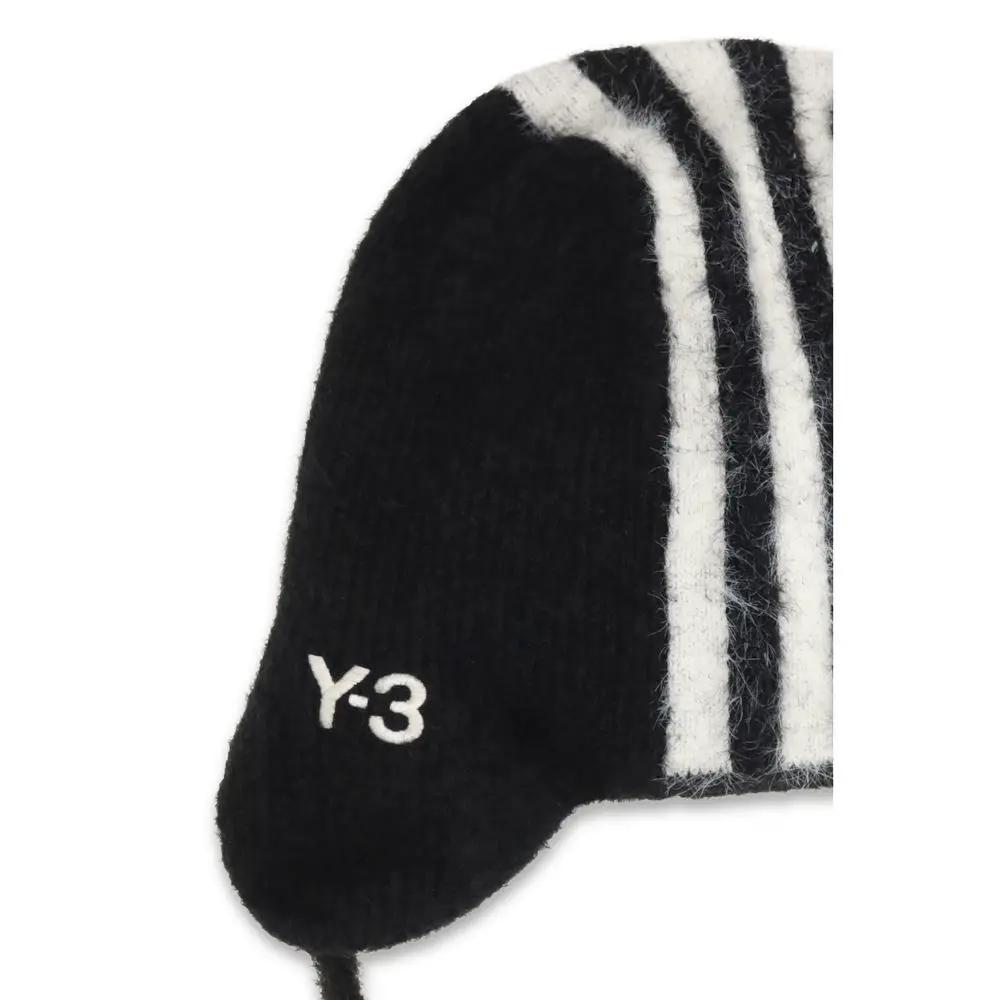 Y-3 Black Polyamide Beanie
