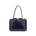 The Attico The Attico Blue Calf Leather Bos Taurus Shoulder Bag