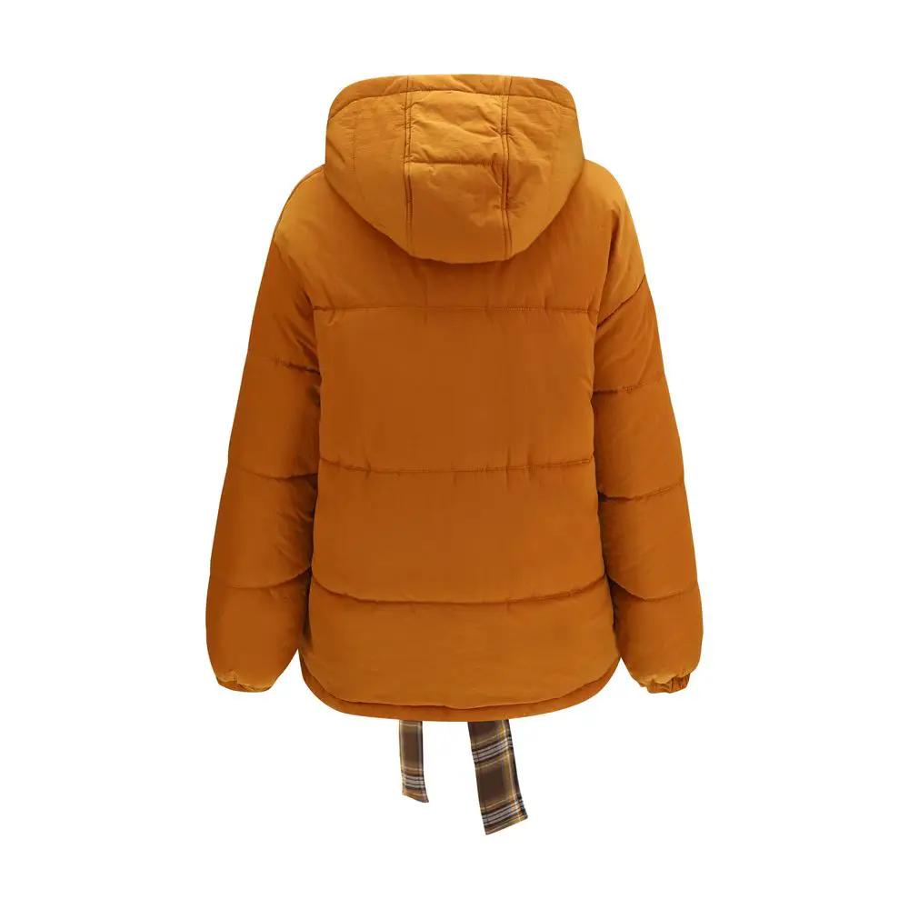 MARBELL Orange Polyamide Full-Length Jacket