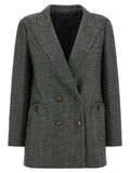 Blazé Milano Gray Virgin Wool Blazer