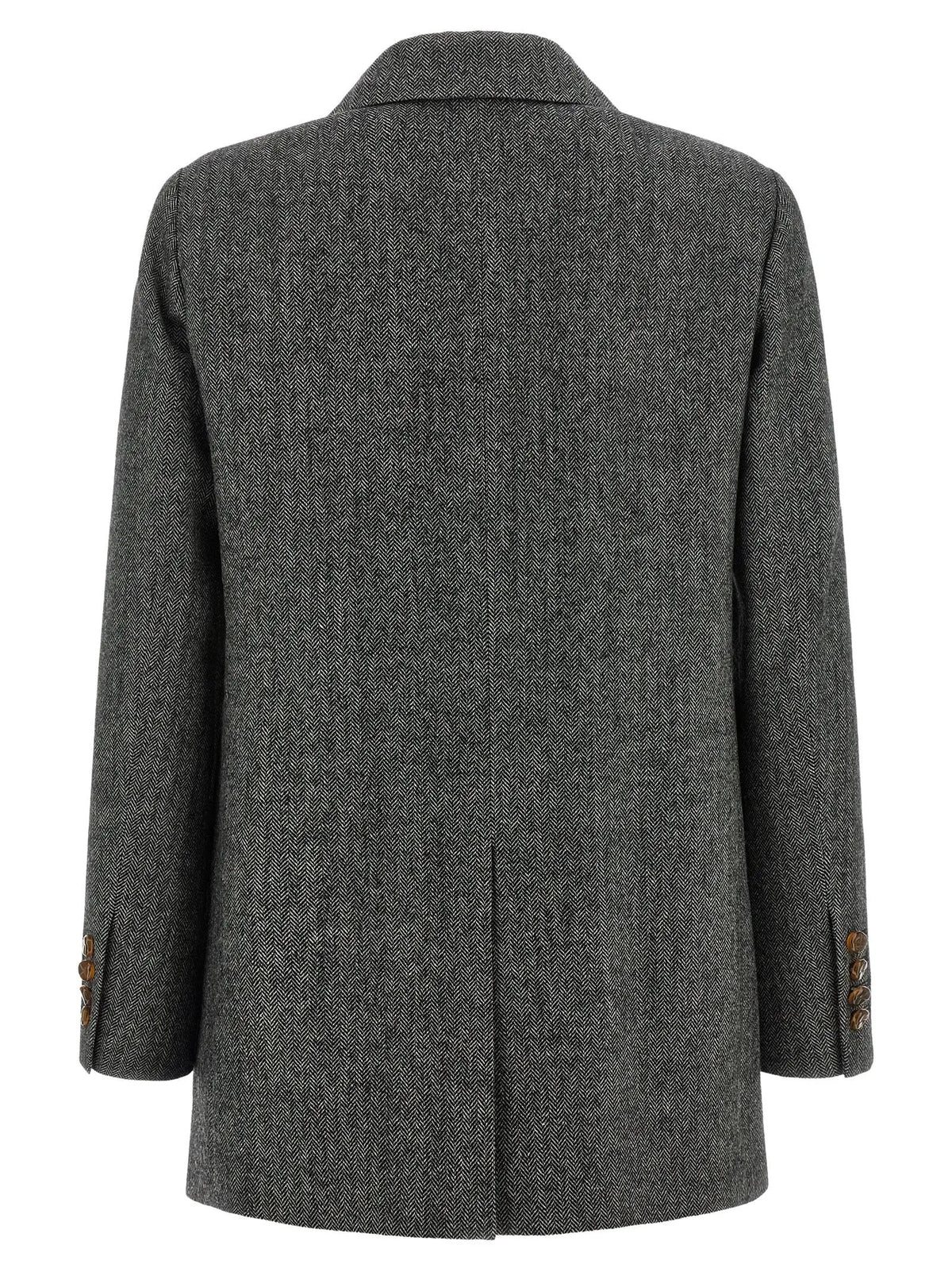 Blazé Milano Gray Virgin Wool Blazer