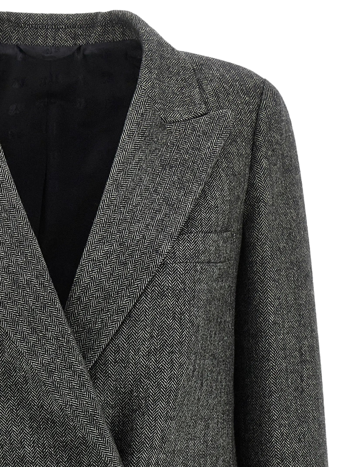 Blazé Milano Gray Virgin Wool Blazer