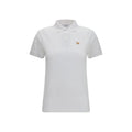 Maison Kitsuné White Cotton Polo Shirt
