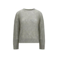 Brunello Cucinelli Gray Linen Sweatshirt