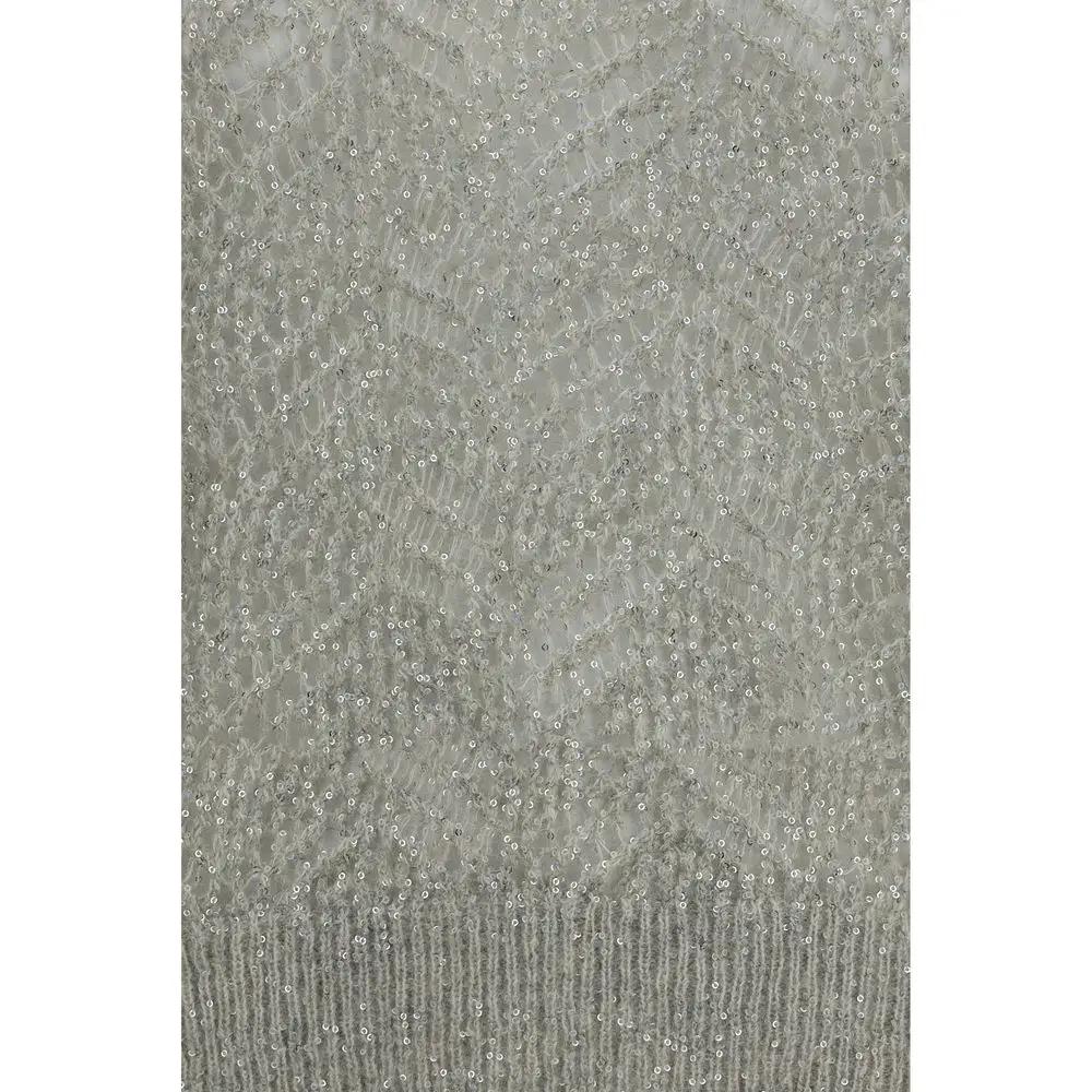 Brunello Cucinelli Gray Linen Sweatshirt