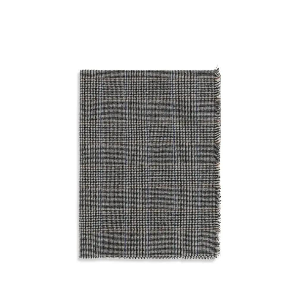 Brunello Cucinelli Gray Cashmere Foulard