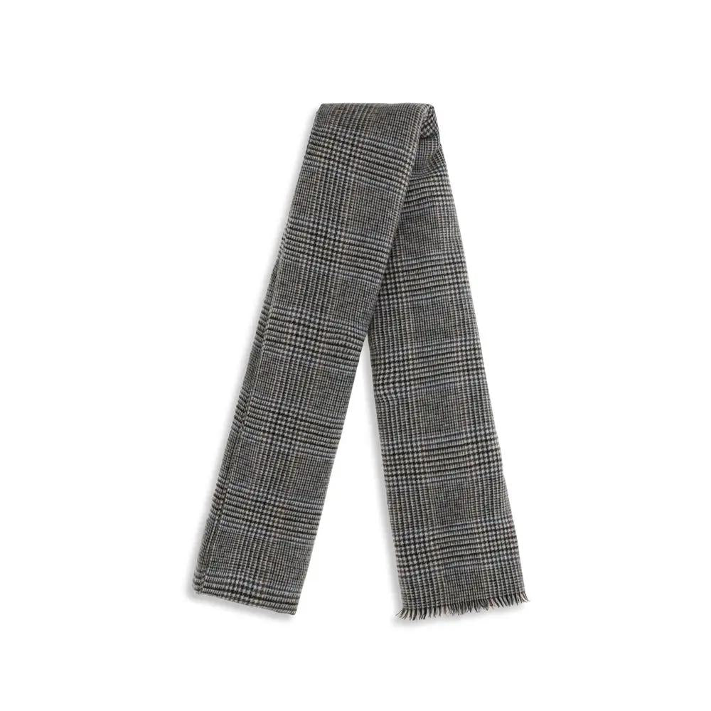 Brunello Cucinelli Gray Cashmere Foulard