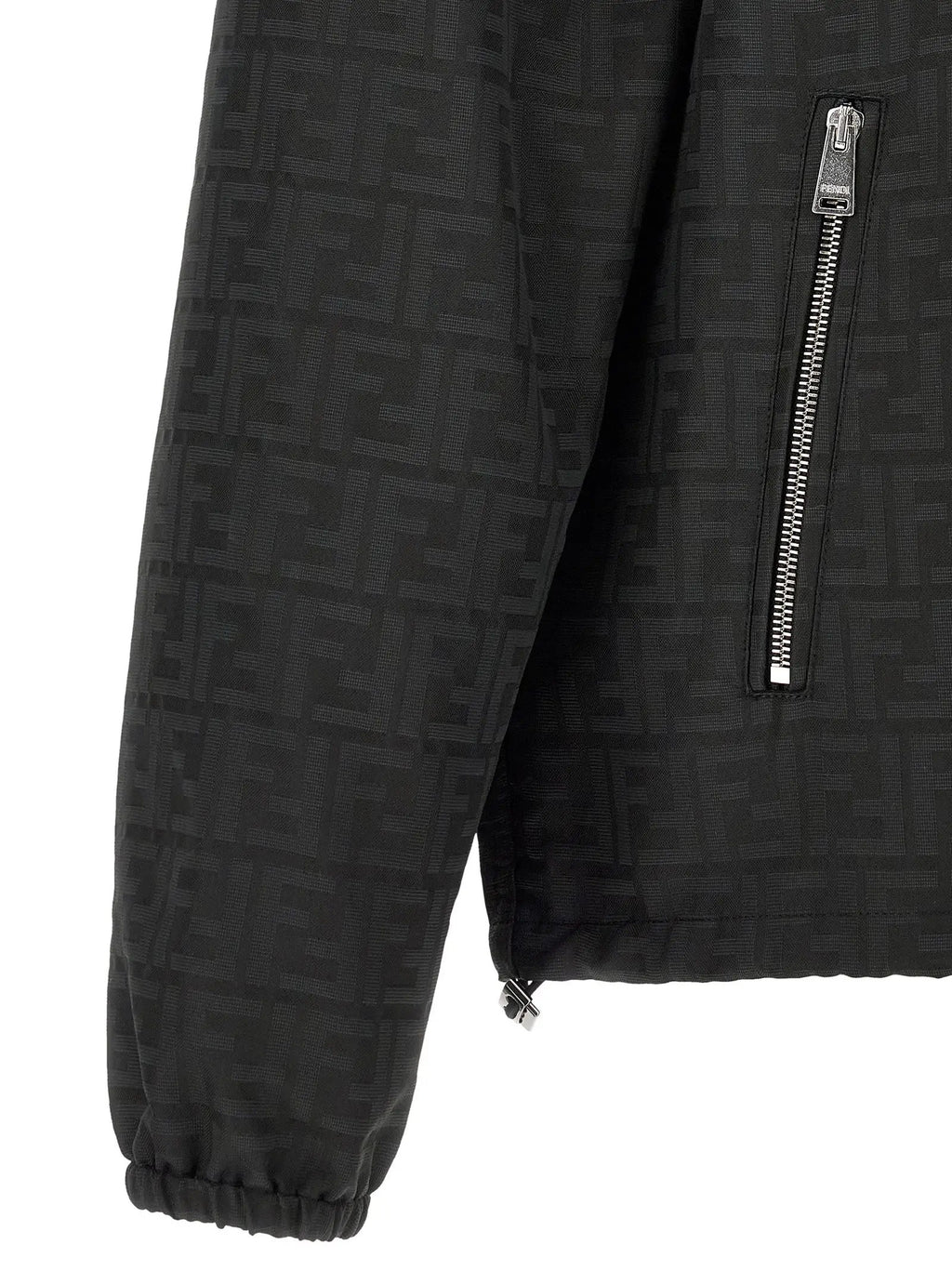 Fendi Black Polyester Shell Jacket