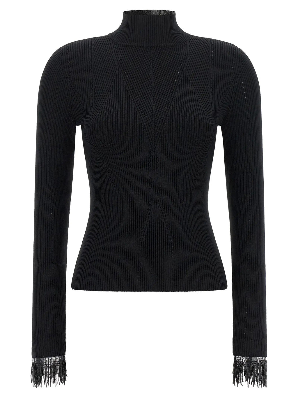 Twinset Black Viscose Cardigan