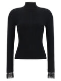 Twinset Black Viscose Cardigan