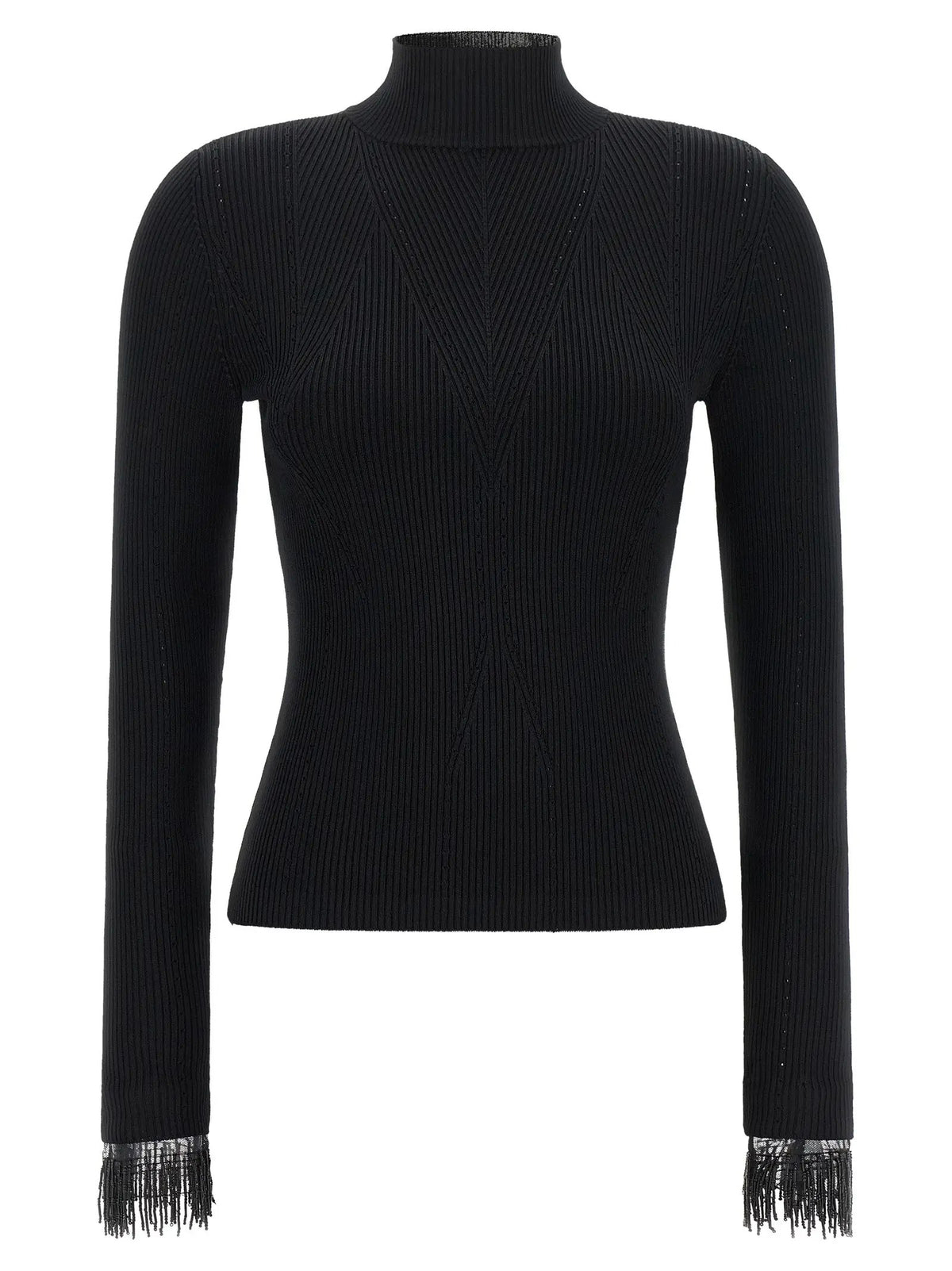 Twinset Black Viscose Cardigan