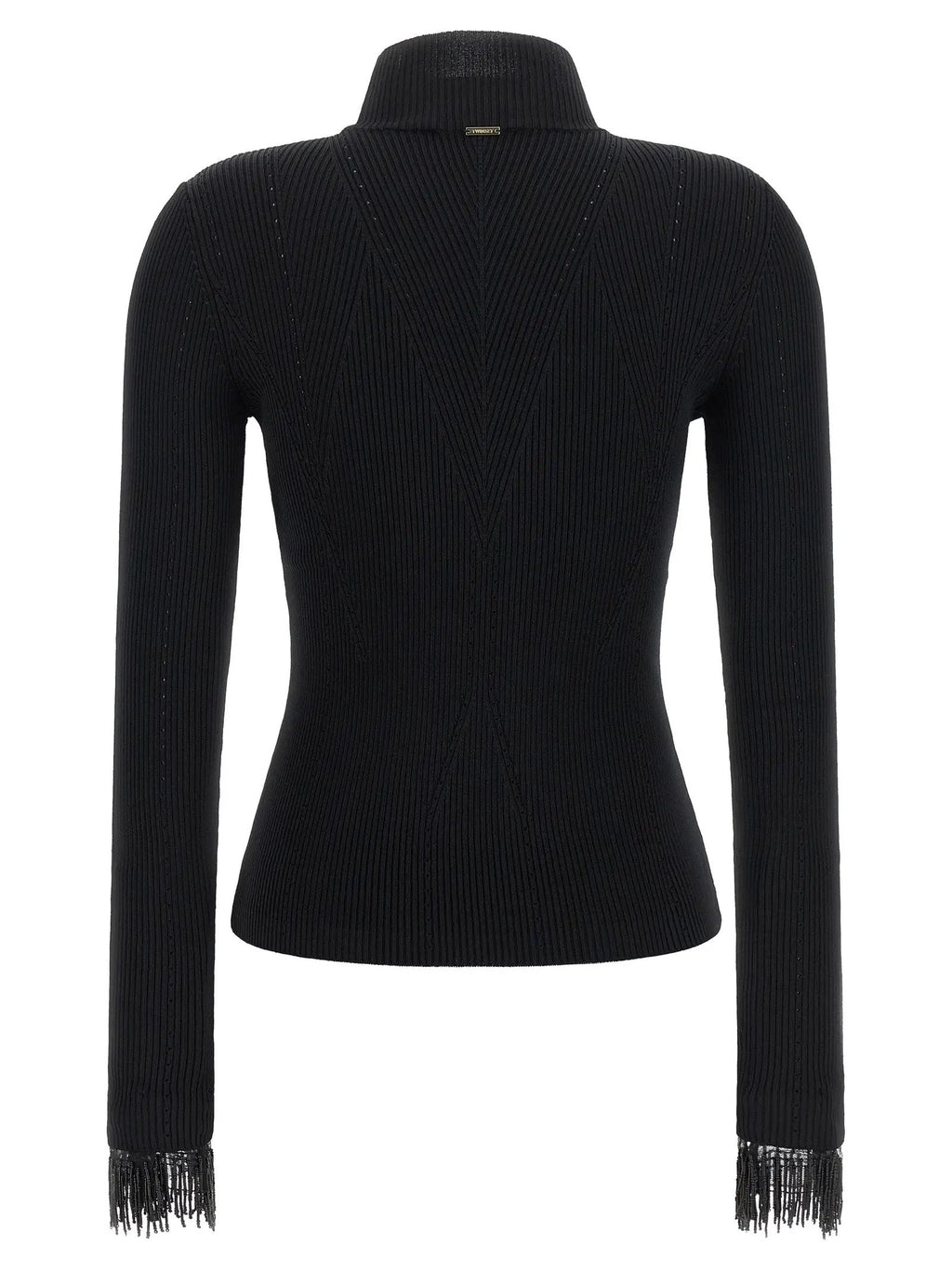 Twinset Black Viscose Cardigan