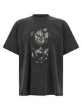 44 Label Group Black Cotton T-Shirt