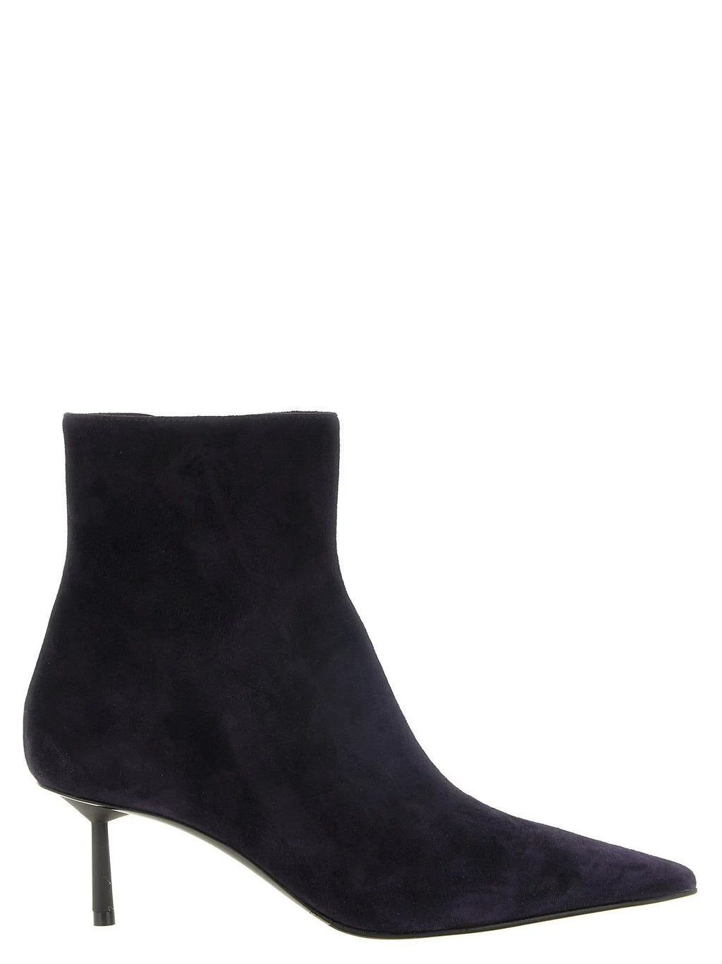 LE SILLA Blue Lambskin Ankle Boots
