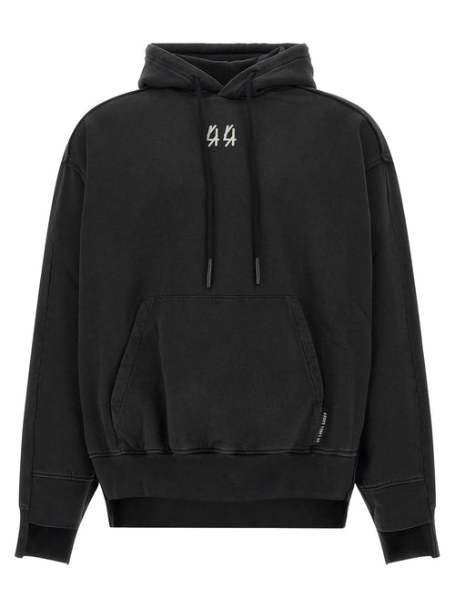 44 Label Group 44 Label Group Black Cotton Sweatshirt
